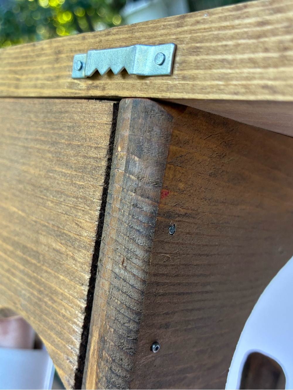 Vintage Wood Heart Wall Shelf Hooks Cottagecore Farmhouse - Picture 15 of 15